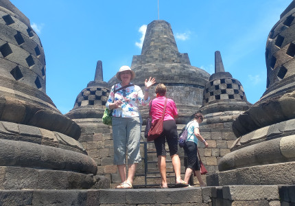 Semarang Port: Borobudur and Prambanan