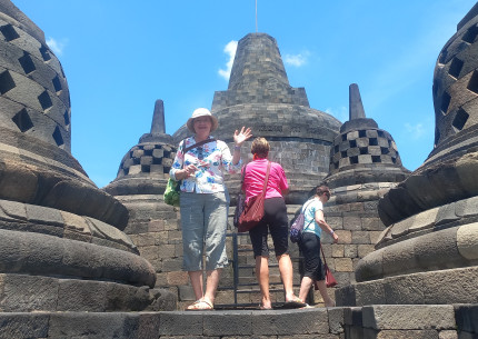 Semarang Port: Borobudur and Prambanan
